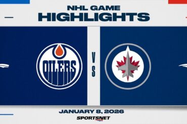 NHL Highlights | Oilers vs. Jets - Janaury 8, 2026
