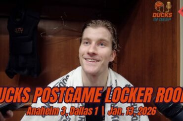 Lukáš Dostál: "Hopefully, the dark times are over." | Ducks snap 9-game losing streak