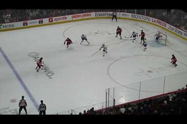 Alex Belzile of the Laval Rocket scores on a great backhand shot vs. the Utica Comets 1/2/26