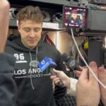 Andrei Kuzmenko Hilariously Breaks Down His Goal After Win Over Wild