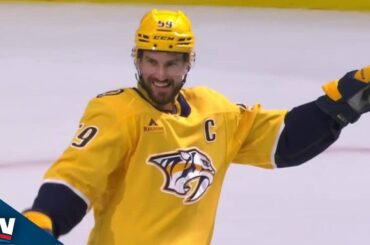 Predators' Roman Josi Buries Overtime Winner After Misplay From Oilers' Tristan Jarry