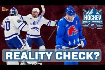 Colorado Avalanche home win streak SNAPPED by Toronto Maple Leafs | Hockey Mountain High Podcast