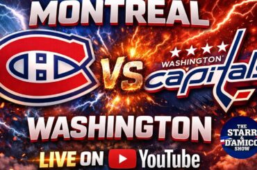 PLAYOFF RACE HEATS UP! Canadiens vs Capitals | HUGE Test in Washington | LIVE RECAP
