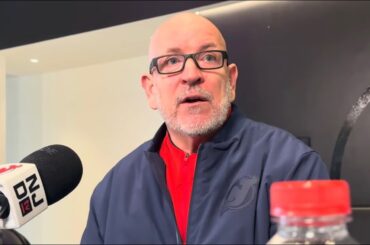 NJ Devils GM Tom Fitzgerald (finally) holds press conference!