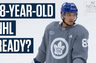 Can 18-Year-Old Nick Robertson Crack the Leafs Roster? | Instant Analysis