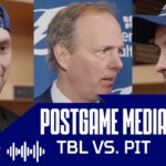 Postgame Media vs PIT | Cooper, Moser, Goncalves