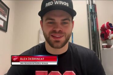 Alex DeBrincat joins NHL Tonight following Patrick Kane's 500th goal in Red Wings win