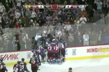 October 7, 2010- Paul Stastny Game Winning Goal vs Chicago Blackhawks