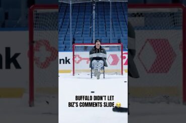 Rob Ray and the Sabres got their get-back at Biz 😂😂