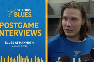 Jan. 9: Postgame Interviews