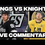 Vegas Golden Knights Vs Los Angeles Kings LIVE COMMENTARY! | 2025-26 NHL Season