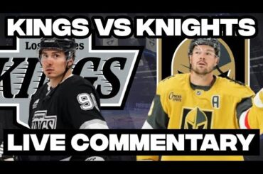 Vegas Golden Knights Vs Los Angeles Kings LIVE COMMENTARY! | 2025-26 NHL Season