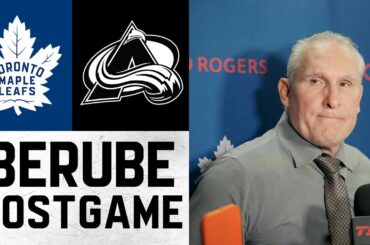 Craig Berube | Post Game vs Colorado Avalanche | January 12, 2026