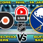 🔴 Philadelphia Flyers vs Buffalo Sabres | NHL PLAY BY PLAY | Live Score Update Jan 14