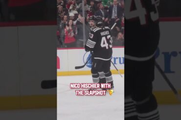 Cap just doing Cap things. #njdevils #devilsvskraken #nicohischier #cap #NHL