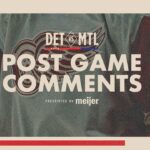 Dylan Larkin, Lucas Raymond, James van Riemsdyk & Todd McLellan Post Game @ MTL | Jan. 10, 2026