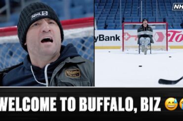 Biz Got a Warm Welcome to Buffalo 💀