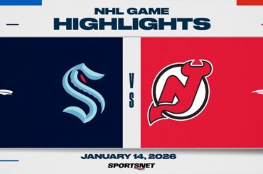 NHL Highlights | Kraken vs. Devils - January 14, 2026