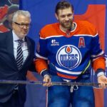 Leon Draisaitl 1,000 NHL Points Ceremony