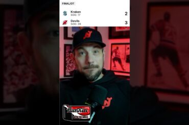 New Jersey Devils Beat Seattle Kraken 3-2 In OT! #njdevils #shortsvideo #short #shorts #shortvideo