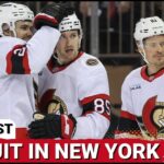 POST CAST: OTTAWA SENATORS STORM OUT TO MASSIVE LEAD DURING MOSTLY DOMINANT WIN VS NEW YORK RANGERS