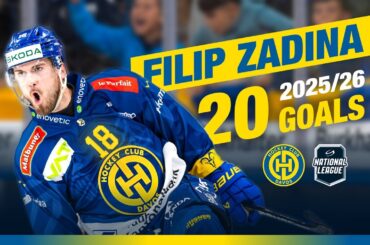 HC Davos | Filip Zadina | 20 National League Goals 2025/26
