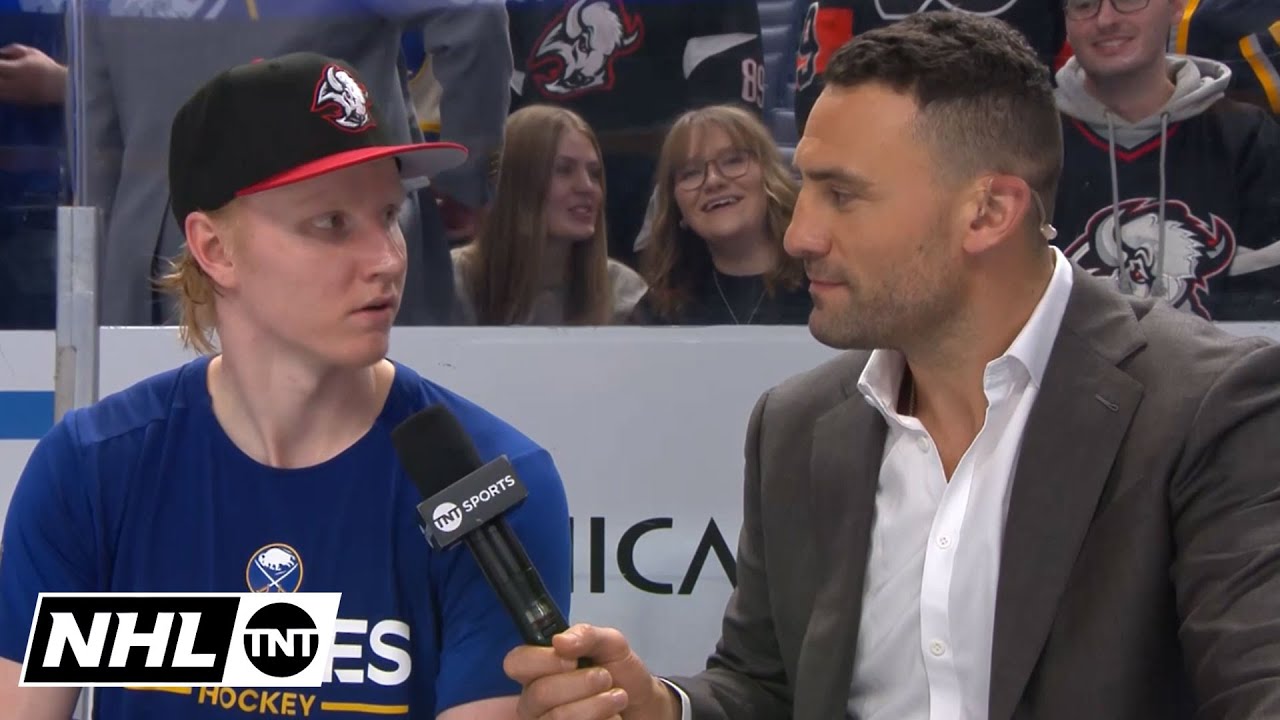 Rasmus Dahlin Says This Sabres Team is DIFFERENT 🦬 | NHL on TNT