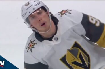 Golden Knights' Mitch Marner Lines up for Crisp Power-Play Goal