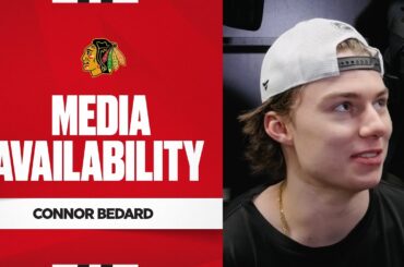 "Everyone just keeps getting better." | Connor Bedard Practice 1.14.26