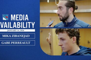 NYR vs OTT: M. Zibanejad & G. Perreault Postgame Media Availability | Jan. 14, 2026