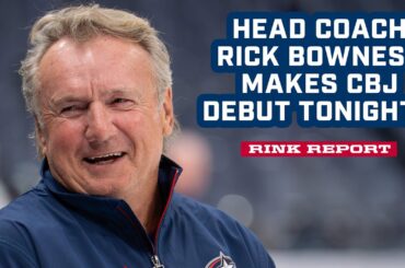 Rick Bowness Prepares for His First Game Behind the Blue Jackets Bench! CBJ vs. Flames | Rink Report