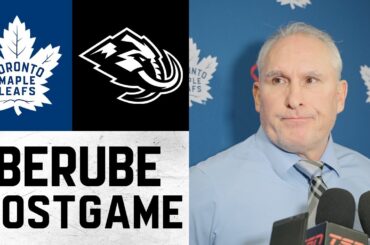 Craig Berube | Post Game vs Utah Mammoth | January 13, 2026