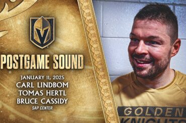 🎥 POSTGAME SOUND: Lindbom, Hertl & Cassidy