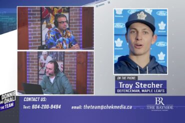 Troy Stecher on life in Toronto, experience of being put on waivers and more