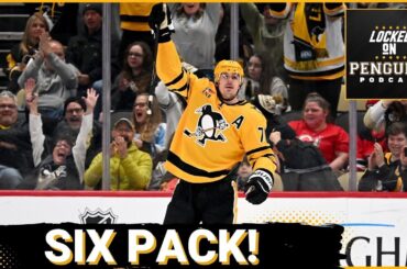 Penguins make it SIX IN A ROW with a win over the Devils!