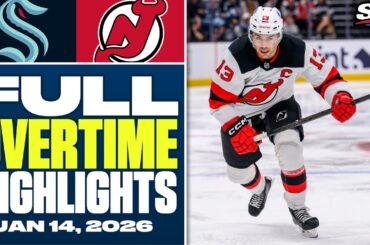 Kraken at Devils | FULL Overtime Highlights - January 14, 2026