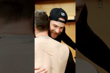 Stuart Skinner Gets Postgame Helmet