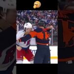 Matt Rempe debut fight  #nhl #hockey #хоккей  #sports #mattrempe
