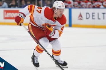 Flames' Connor Zary Picks Off Pass And Buries Breakaway Goal Vs. Penguins