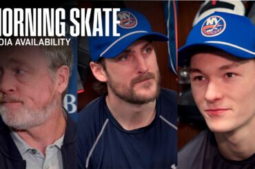 New York Islanders Pregame Availability | NYI at EDM