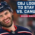 Blue Jackets Are Looking to STAY HOT Tonight vs. the Canucks! 🔥| Rink Report