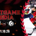 LIVE: Postgame Media FLA 3 OTT 2