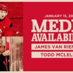 James van Riemsdyk & Todd McLellan Practice Media | Jan. 15, 2026