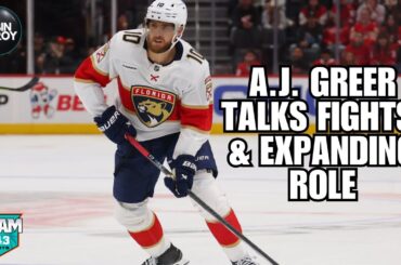 A.J. Greer Talks Florida Panthers Season, Expanding Role, Lightning Fights, Tkachuk & Barkov Return