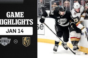 HIGHLIGHTS: Vegas Golden Knights at LA Kings | 01.14.26