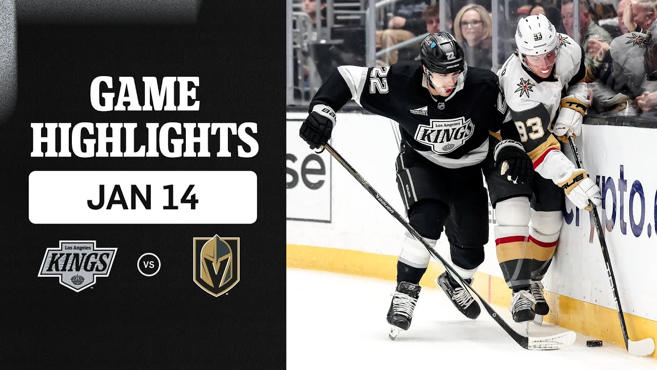 HIGHLIGHTS: Vegas Golden Knights at LA Kings | 01.14.26