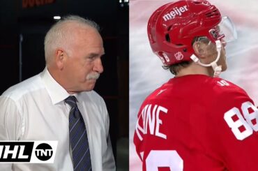 Joel Quenneville Reacts to Patrick Kane's 500th Career Goal ❤️ | NHL on TNT