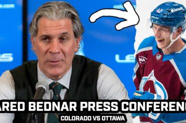 Jared Bednar PRAISES Brock Nelson, Josh Manson's Gordie Howe Hat Trick & More After Avs 8-2 WIN