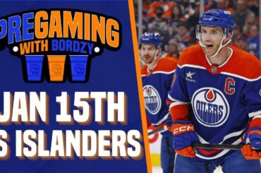 THE EDMONTON OILERS HOST MATTHEW SCHAEFER AND THE NEW YORK ISLANDERS | PREGAMING WITH BORDZY
