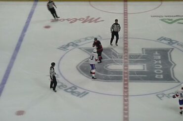 Laval Rocket's Florian Xhekaj and Utica Comets' Brian Halonen get into a fight 1/3/26